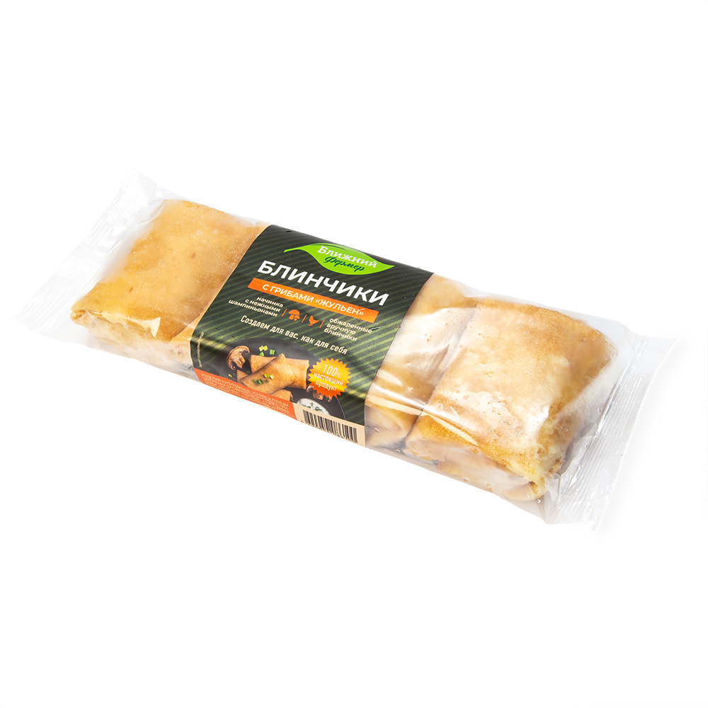 БЛИНЫ С ГРИБАМИ ЖУЛЬЕН БЛИЖНИЙ ФЕРМЕР 260ГР