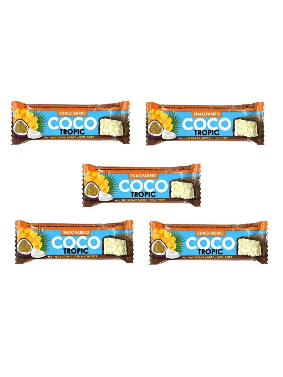 БАТОНЧИК ТМ SNAQ FABRIQ ГЛАЗ МАНГО-МАРАКУЙЯ 40 ГР