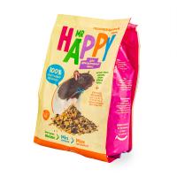КОРМ MR HAPPY ДЛЯ ДЕКОРАТИВНЫХ КРЫС 900ГР