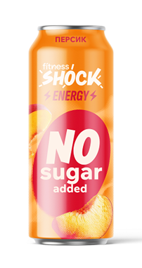 НАПИТОК FITNESSHOCK ТОНИЗИРУЮЩИЙ ГРАНАТ 450ГР Ж/Б