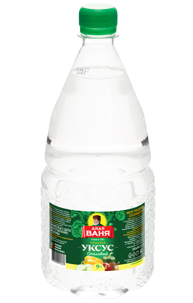 УКСУС СТОЛОВЫЙ ДЯДЯ ВАНЯ 1Л