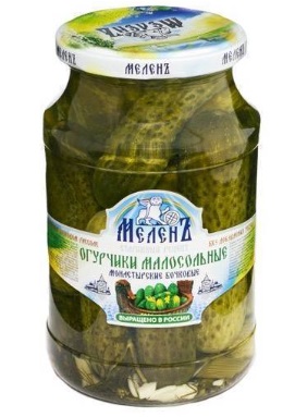 ОГУРЦЫ МАЛОСОЛ МЕЛЕНЪ МОНАСТЫРСКИЕ БОЧКОВЫЕ 900ГР