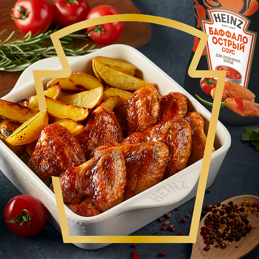 СОУС ХАЙНЦ БАФАЛО ОСТРЫЙ 200ГР Д/П