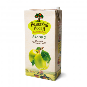 СОК ВОЛЖСКИЙ ПОСАД 2Л ЯБЛОКО Т/П