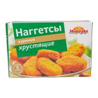НАГГЕТСЫ КУРИНЫЕ ХРУСТЯЩИЕ МОРОЗКО 300ГР