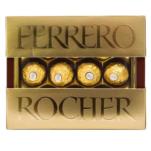НАБОР КОНФЕТ ФЕРРЕРО РОШЕ ПРЕМИУМ Т10Х6 125ГР