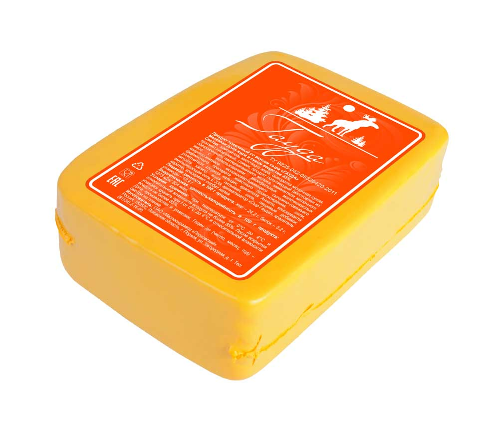 CЗМЖ ПРОДУКТ ПЛАВЛЕННЫЙ СО ВКУСОМ СЫРА ГАУДА /ВЕС