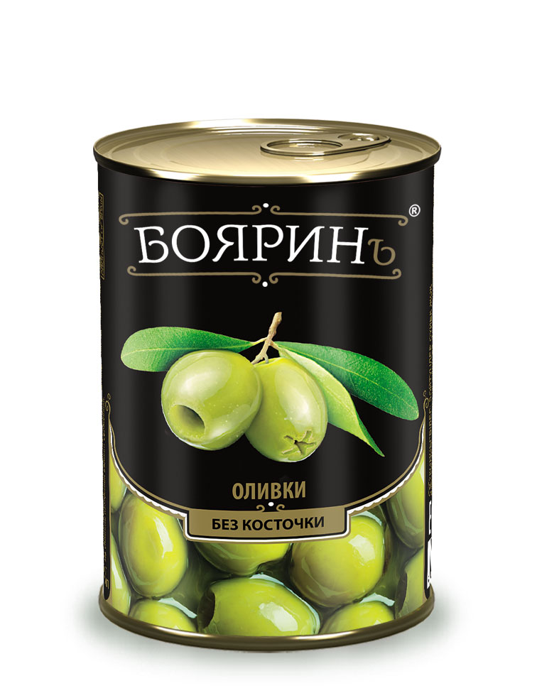 ОЛИВКИ БОЯРИНЪ Б/К 300ГР Ж/Б