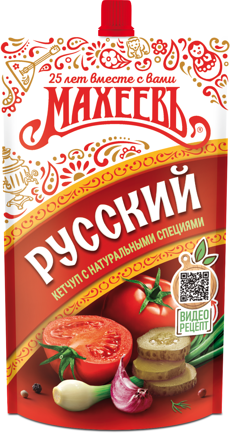 КЕТЧУП МАХЕЕВ РУССКИЙ 300ГР Д/П