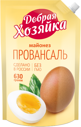 МАЙОНЕЗ ДОБРАЯ ХОЗЯЙКА ПРОВАНСАЛЬ 630ГР