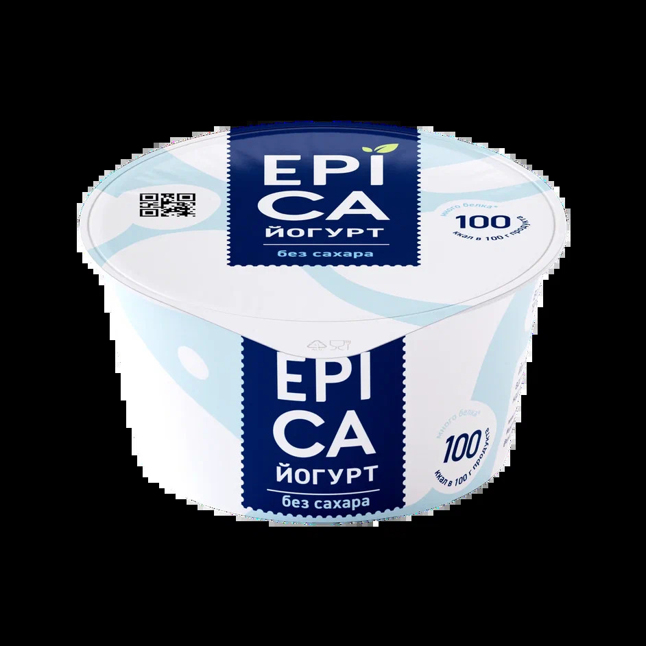 Йогурт EPICA натуральный, 6.0%, 130 г