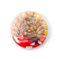 СЕЛЬДЬ ФИЛЕ КУСОЧКИ В МАСЛЕ ПРЕМИУМ ВКУСНОЕ МОРЕ 150ГР