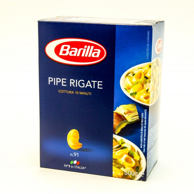 МАКАРОНЫ БАРИЛЛА ПИПЕ РИГАТЕ (РАКУШКИ) 450ГР