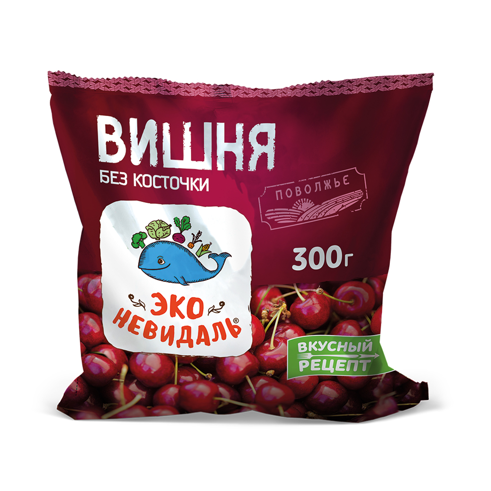 Вишня Эко-невидаль без косточки замороженная 300г