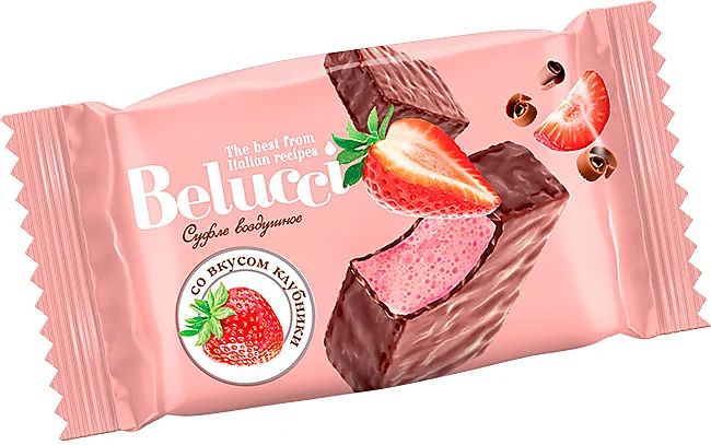 Конфеты Belucci со вкусом клубники, вес