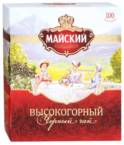 Чай черный Высокогорный МАЙСКИЙ, 100*2г.