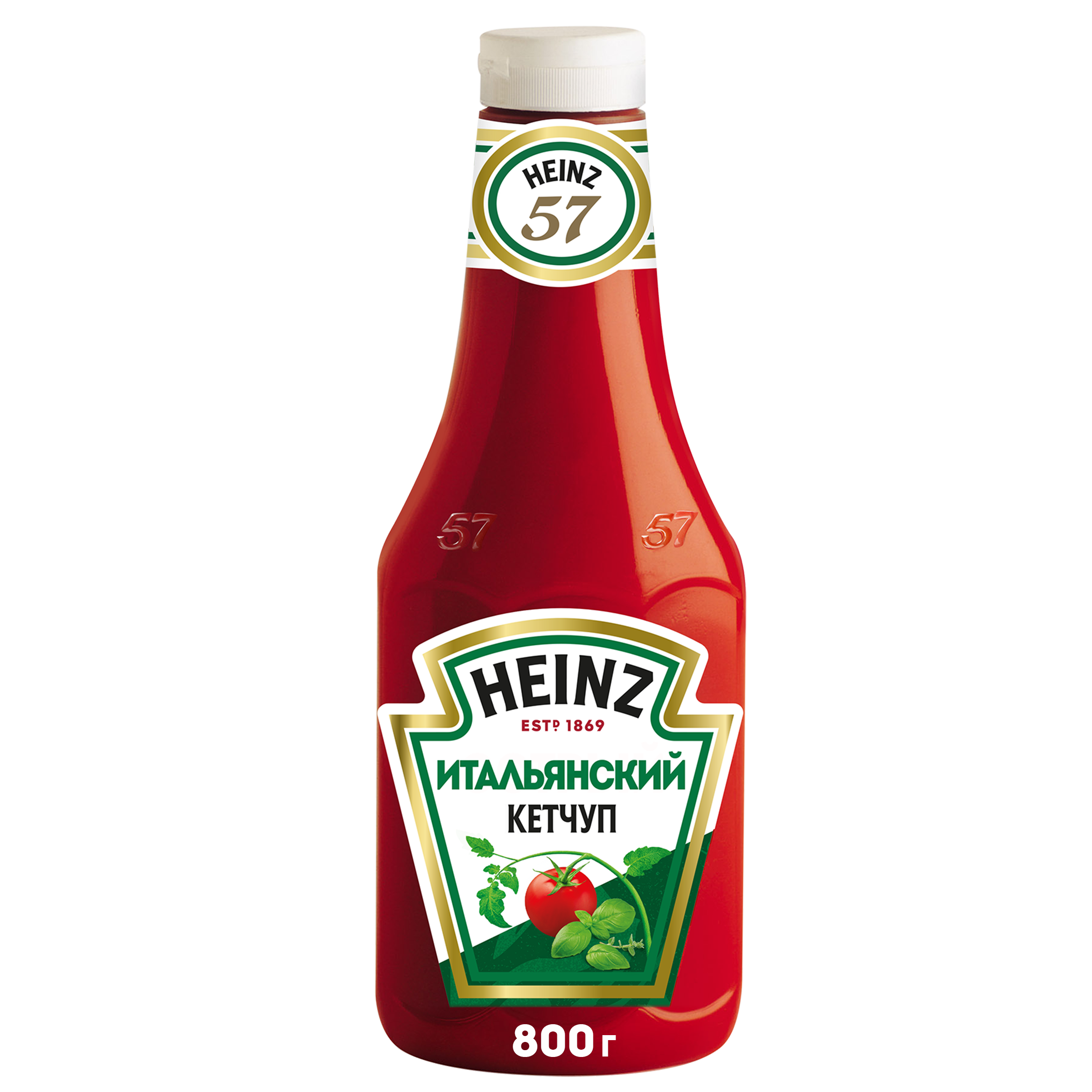 Кетчуп Хайнц Итальянский пл/бут 800г
