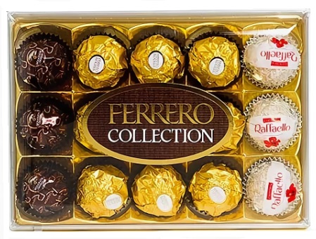 НАБОР КОНФЕТ ФЕРРЕРО РОШЕ КОЛЛЕКЦИЯ 172,2ГР