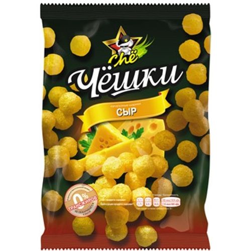КУКУРУЗНЫЕ ШАРИКИ ЧЕШКИ СЫР 60ГР