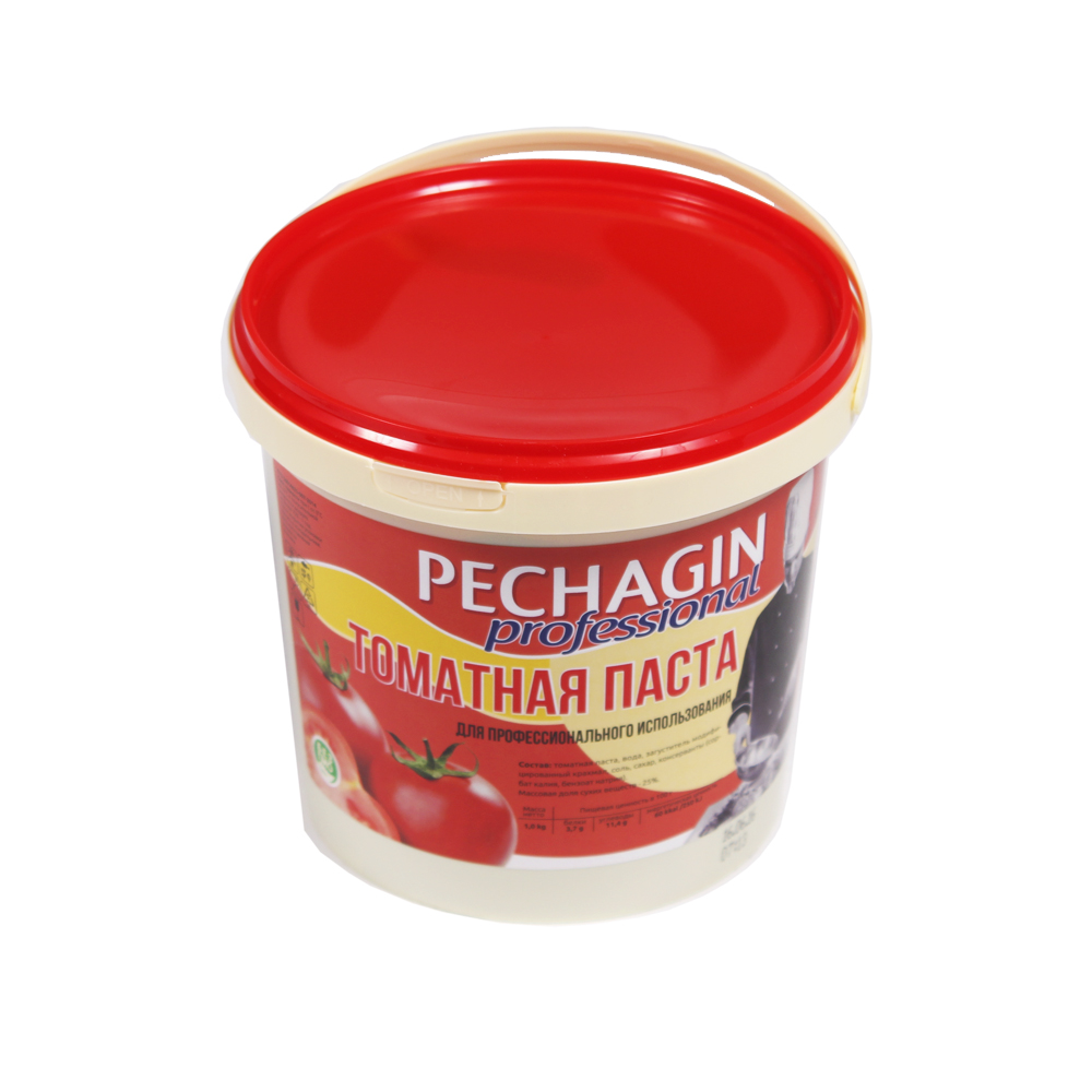 ТОМАТНАЯ ПАСТА "PECHAGIN PROFESSIONAL" 1КГ (ВЕДРО)