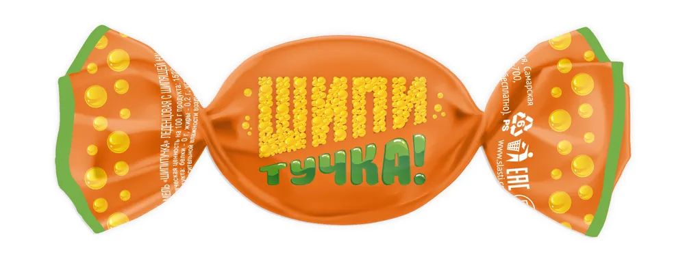 КАРАМЕЛЬ СЛАСТИ ШИПИТУЧКА ЛЕДЕНЦОВАЯ МИКС 250ГР