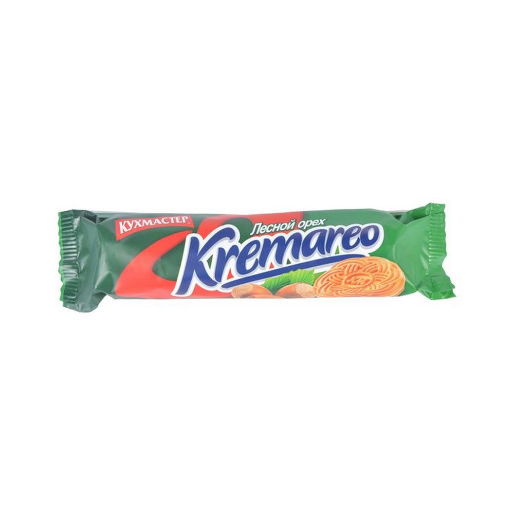 ПЕЧЕНЬЕ КРЕМАРЕО С ЛЕСНЫМ ОРЕХОМ КУХМАСТЕР 100ГР