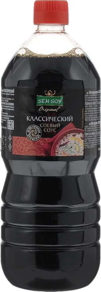 СОУС СОЕВЫЙ КЛАССИЧЕСКИЙ  СЕН СОЙ ПЛ/Б 1Л