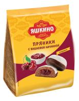 ПРЯНИКИ ЯШКИНО С ВИШНЕВОЙ НАЧИНКОЙ 350ГР
