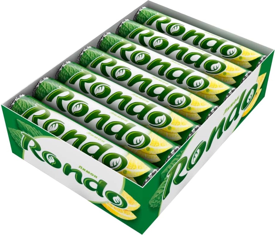 КОНФЕТЫ РОНДО ЛИМОН МЯТА 30 Г