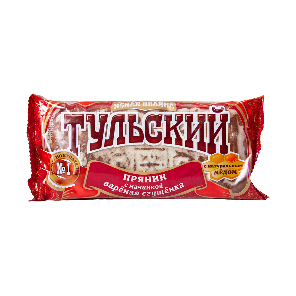 ПРЯНИК ТУЛЬСКИЙ С ВАРЕНОЙ СГУЩЕНКОЙ 140ГР