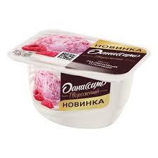 БЗМЖ ТВОРОЖОК ДАНИССИМО 5,6% МАЛИНОВЫЙ ПЛОМБИР 130ГР СТАК