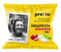 БЗМЖ СЫР МОЦАРЕЛЛА ФИОР ДИ ЛАТТЕ PRETTO 45% 100ГР