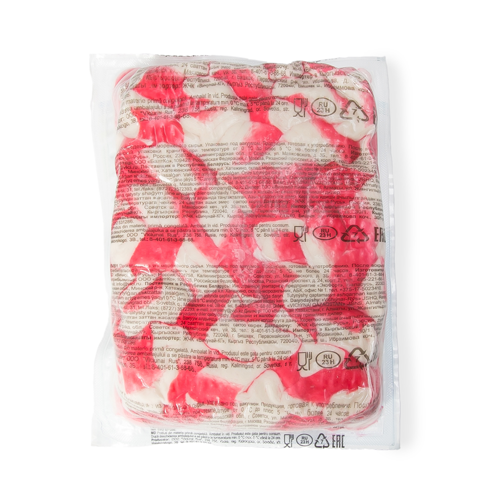 КРАБОВОЕ МЯСО ЗАМ 1000ГР