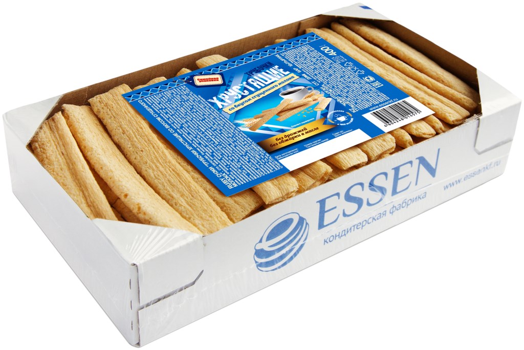 ТРУБОЧКИ ХРУСТЯЩИЕ СО СГУЩ.МОЛОКОМ 400ГР