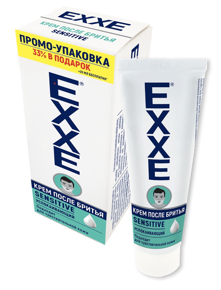 КРЕМ ПОСЛЕ БРИТЬЯ ЕХХЕ SENSITIVE УСПОКАИВАЮЩИЙ 80МЛ