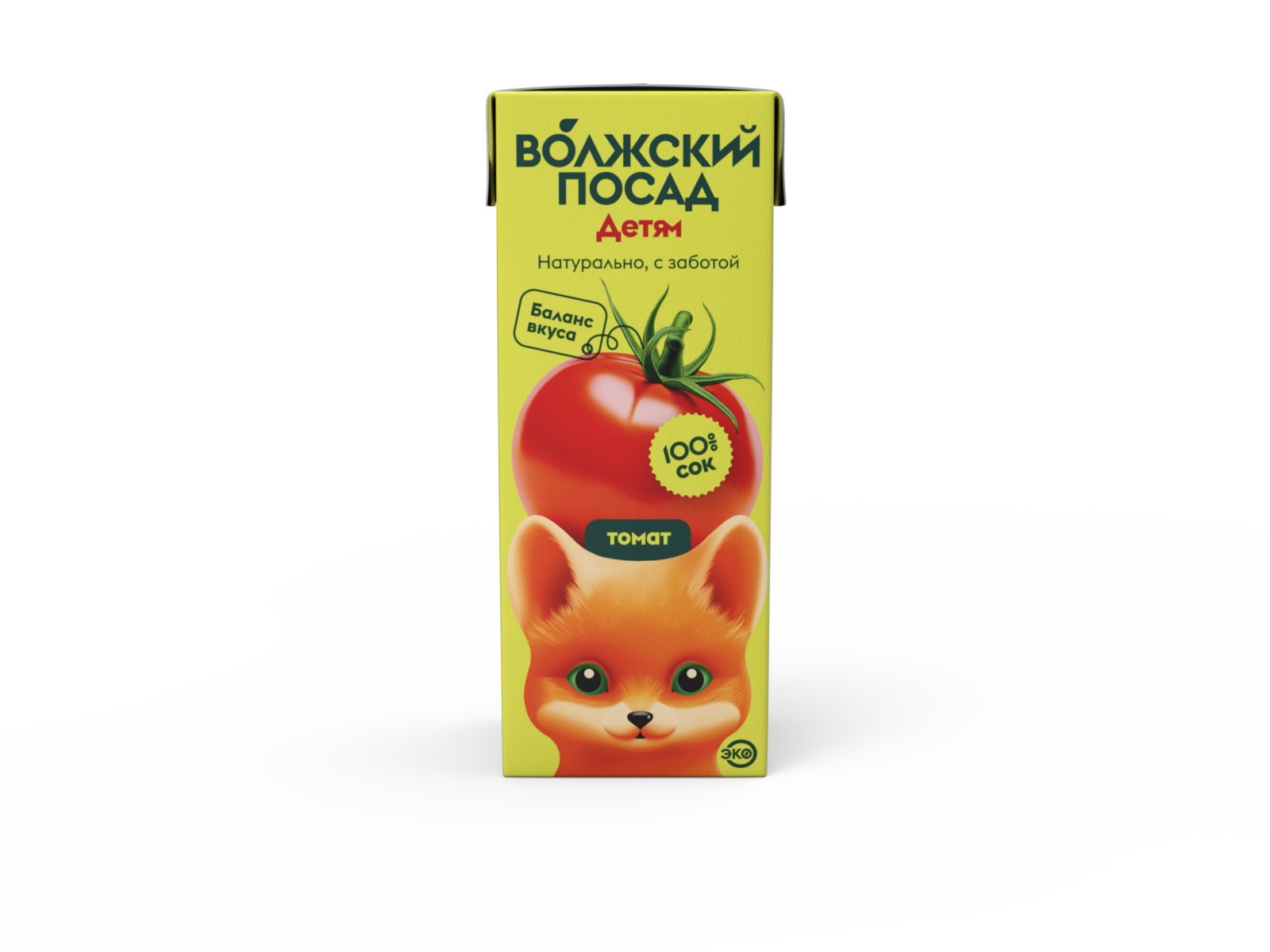 СОК ВОЛЖСКИЙ ПОСАД 0,2Л ТОМАТ