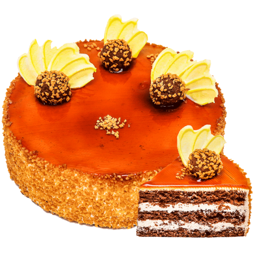 ТОРТ БКК КАРАМЕЛЬНЫЙ 550ГР