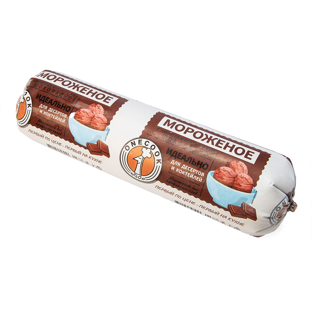 CЗМЖ МОРОЖЕНОЕ МОРОЖЕНОЕ ONE COOK ШОКОЛАД 6% ПАКЕТ 1000Г