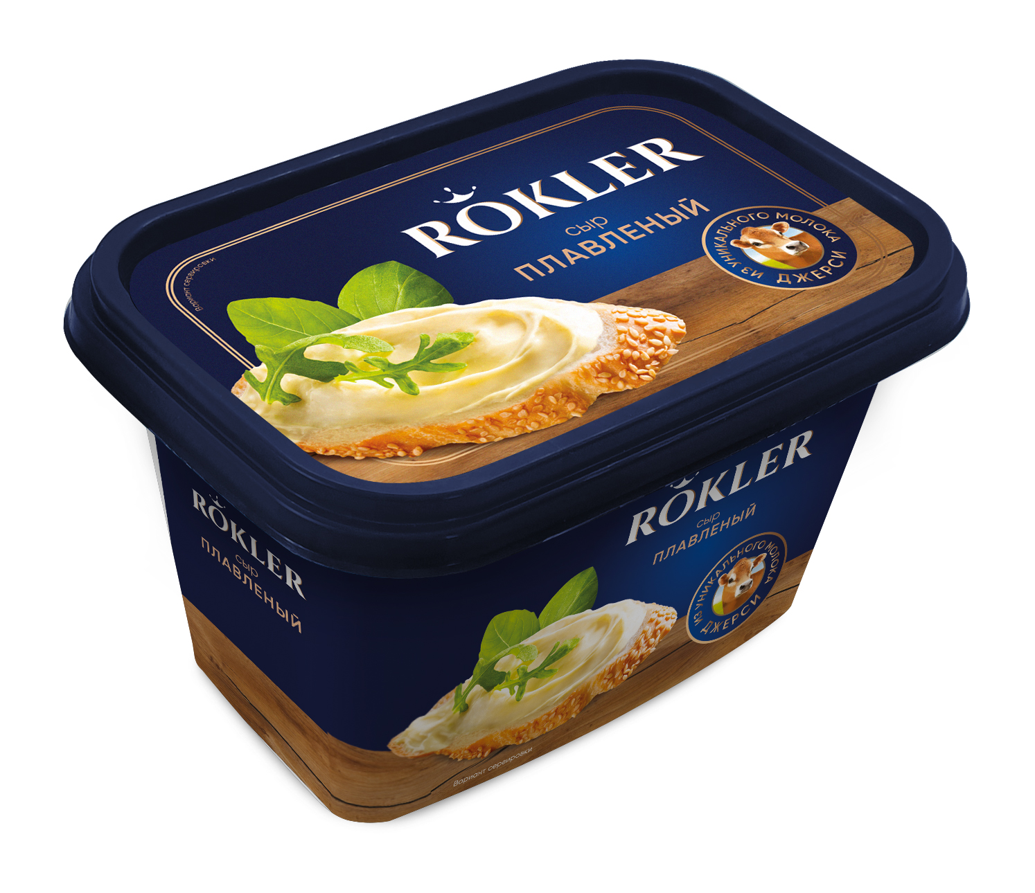 СЫР ПЛАВЛЕНЫЙ ROKLER ВАННОЧКА 370ГР