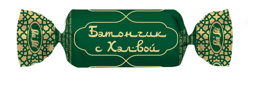 КОНФЕТЫ СЛАСТИ БАТОНЧИКИ НЕГЛАЗИРОВАННЫЕ С ХАЛВОЙ 500ГР