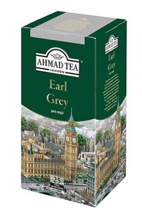 ЧАЙ АХМАД ЭРЛ ГРЕЙ БЕРГАМОТ ЧЕРНЫЙ 25П*2ГР
