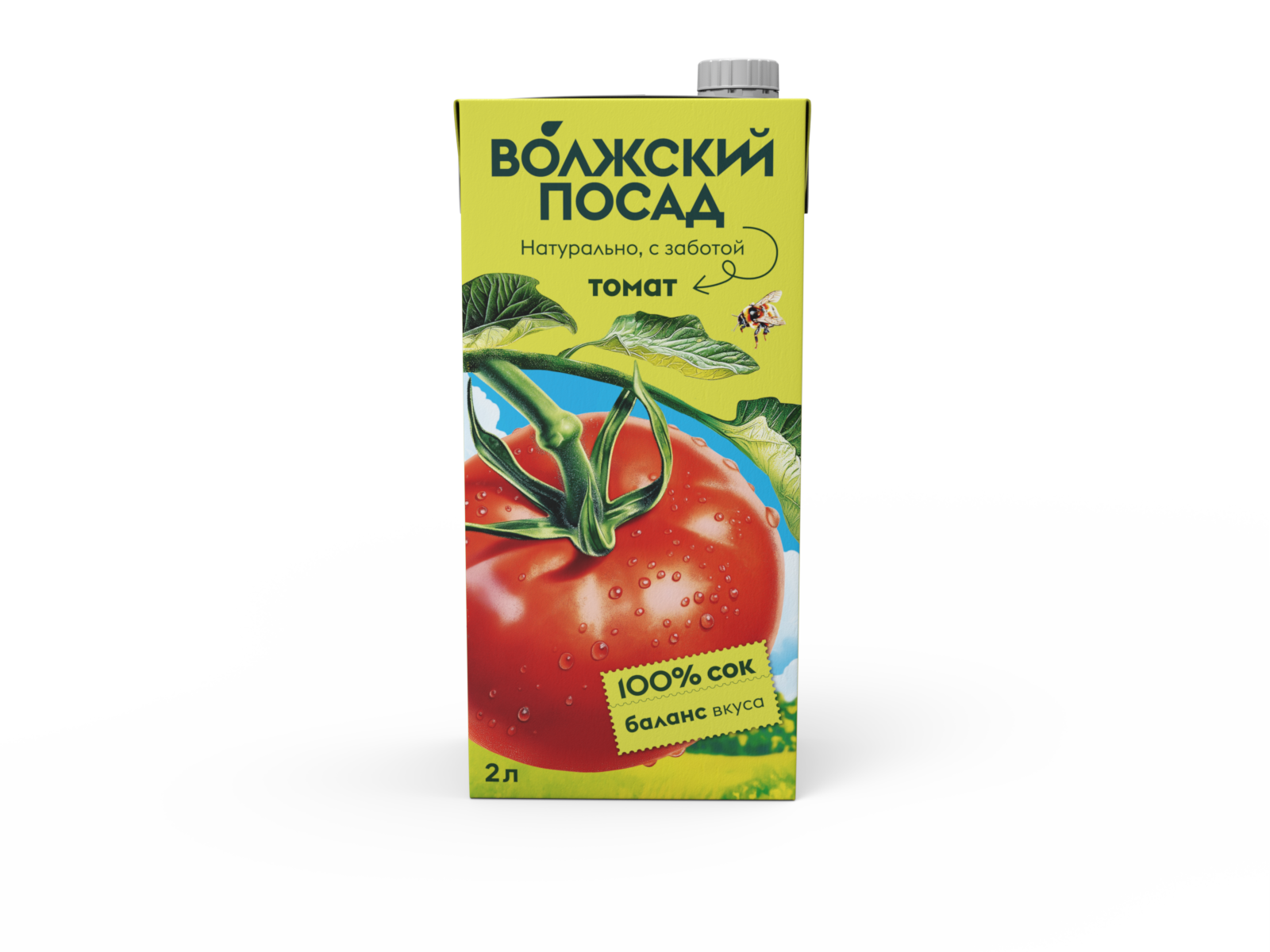 СОК ВОЛЖСКИЙ ПОСАД 2Л ТОМАТ Т/П