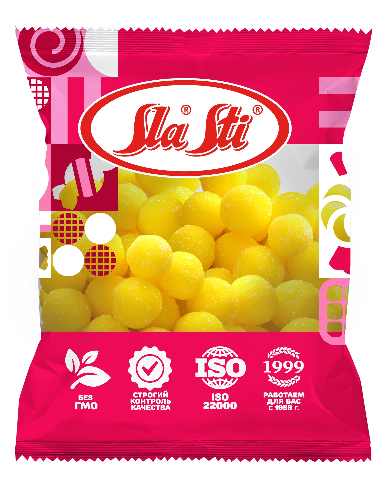 ДРАЖЕ СЛАСТИ ЛИМОН 400ГР