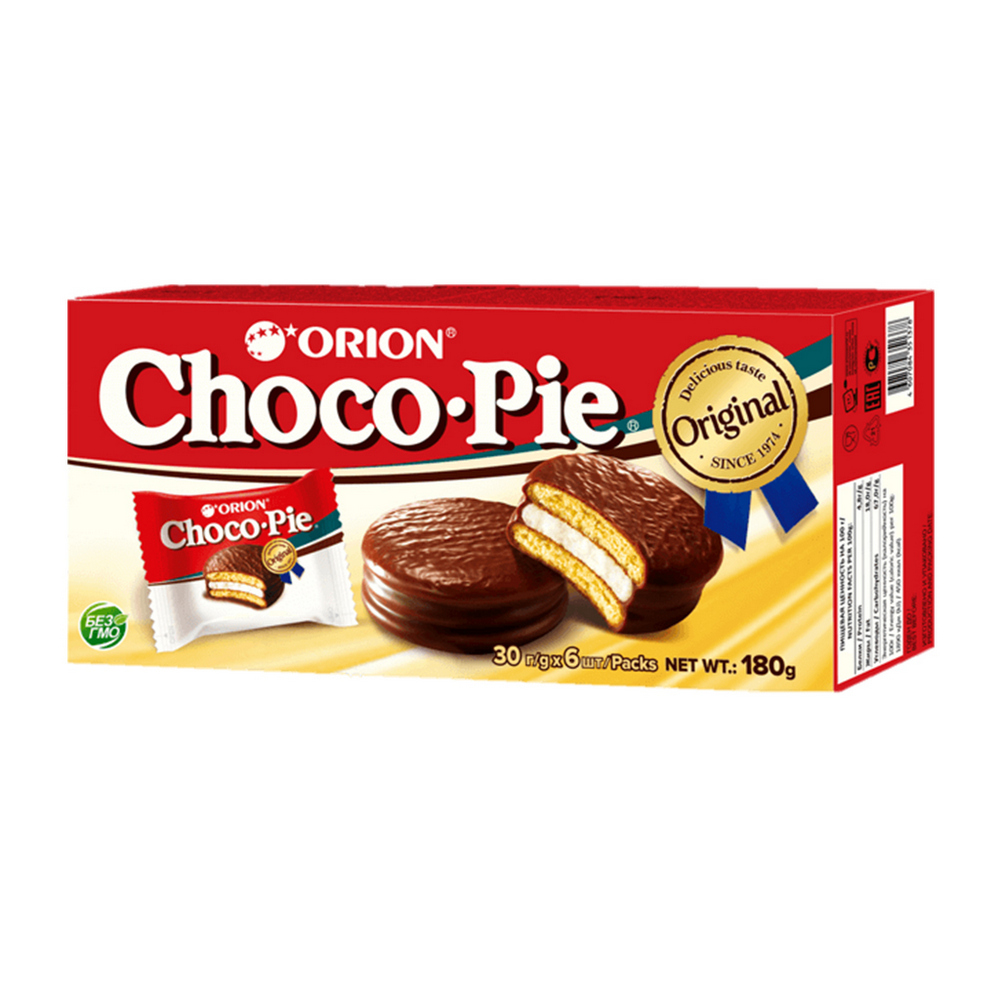 ПЕЧЕНЬЕ ЧОКО ПАЙ ОРИОН 180ГР