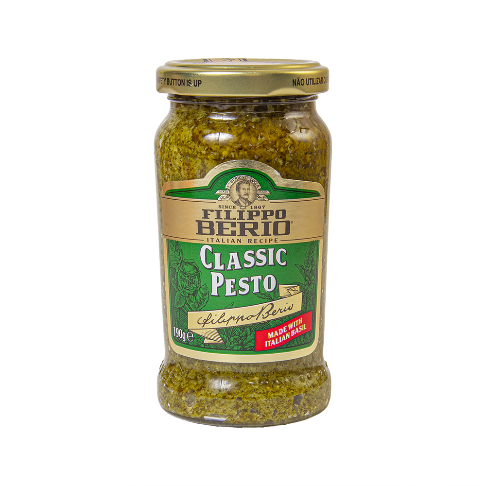 СОУС ПЕСТО КЛАССИЧЕСКИЙ, СТ/Б, 190 Г, FILIPPO BERIO