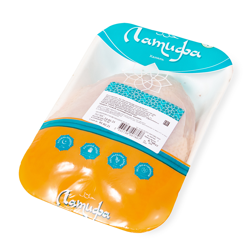 Грудка с кожей /Латифа/подл/М/ охл.