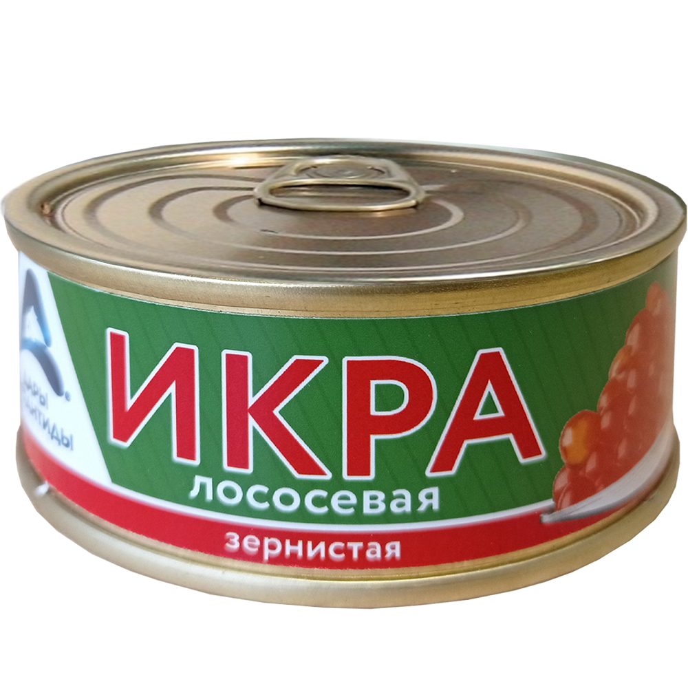 ИКРА ЛОСОСЕВАЯ ЗЕРНИСТАЯ 95ГР