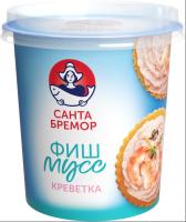 ПАСТА РУССКОЕ МОРЕ ФИШ-МУСС С КАЛЬМАРОМ И КРЕВЕТКОЙ 140Г