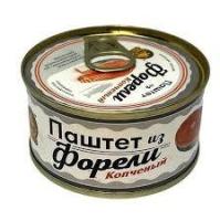 ПАШТЕТ ПЕККОНИ ИЗ ФОРЕЛИ КОПЧЕНЫЙ 130ГР