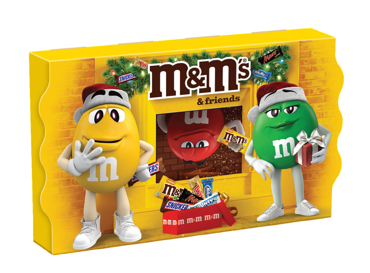 Подарочный набор конд. изд. M&Ms Friends Камин 13х394 гр